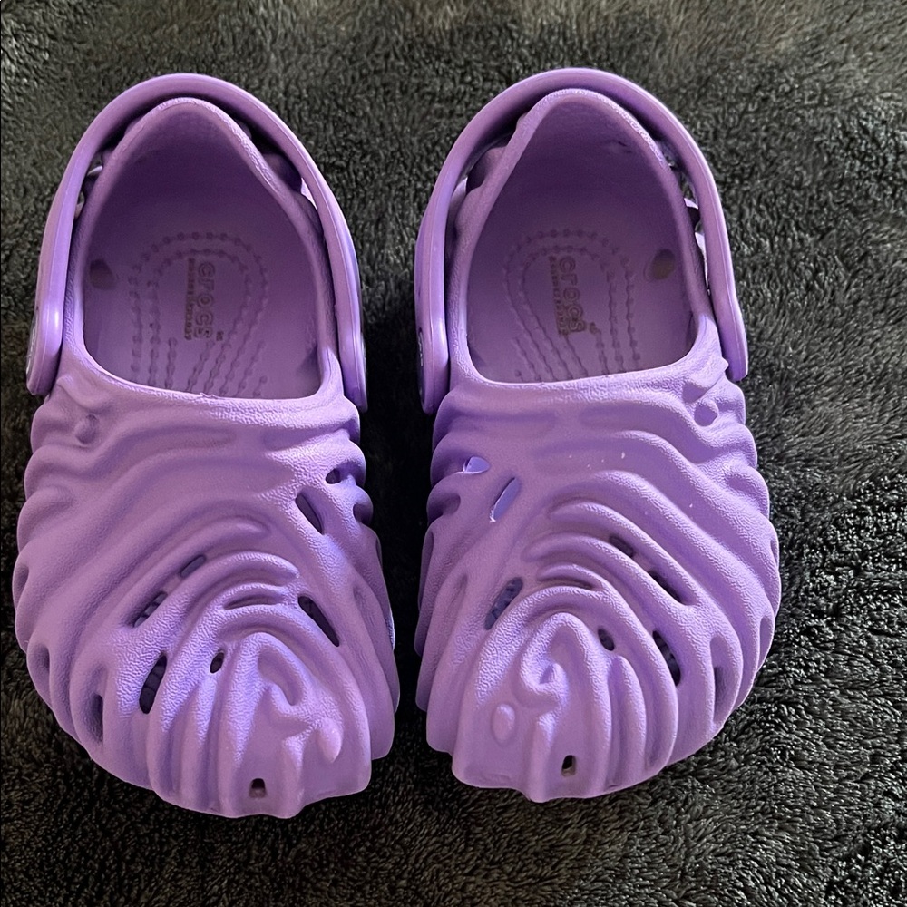 Kids Purple Slip-On Shoes